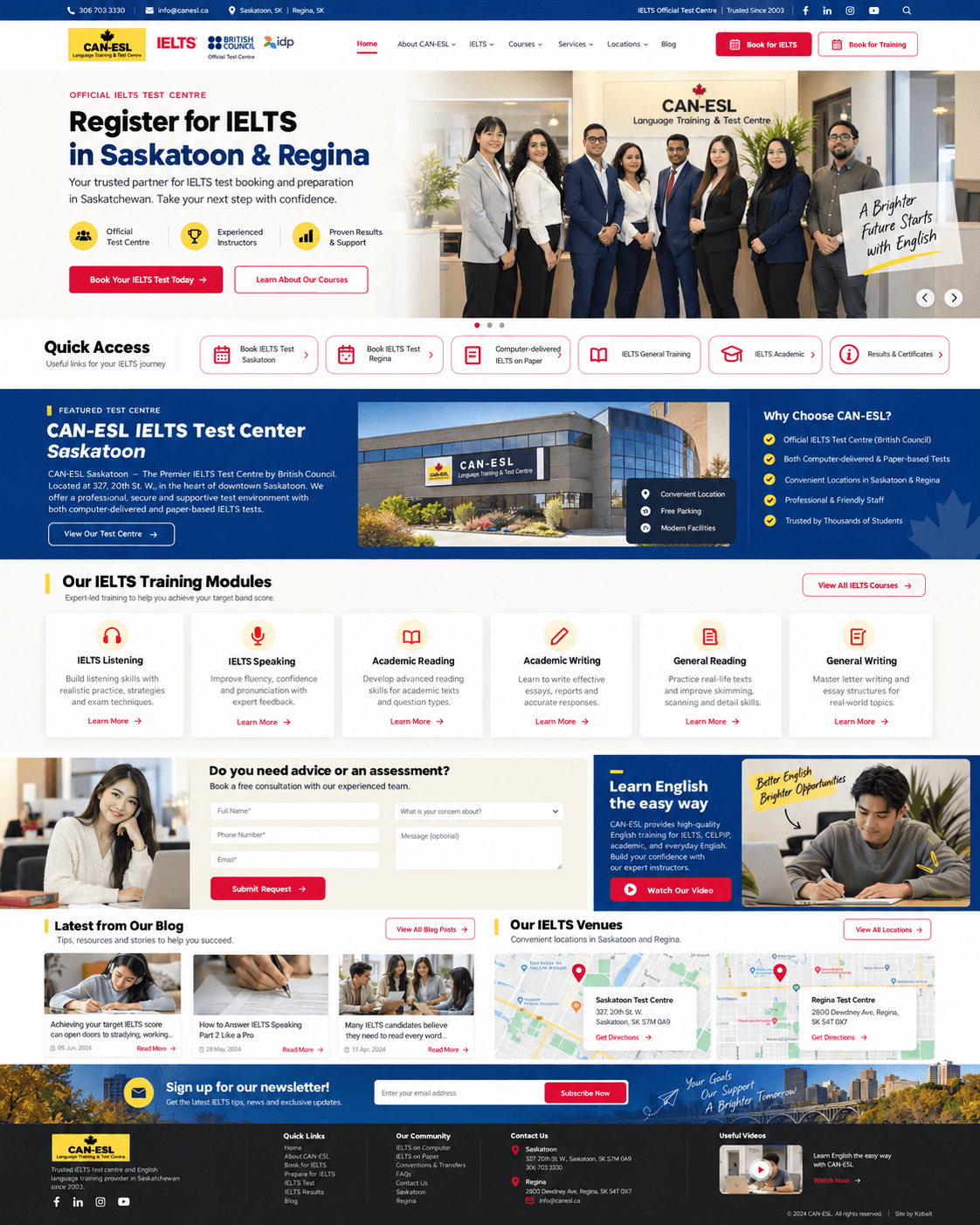 CAN-ESL website screenshot